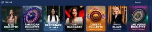 galleon casino live games